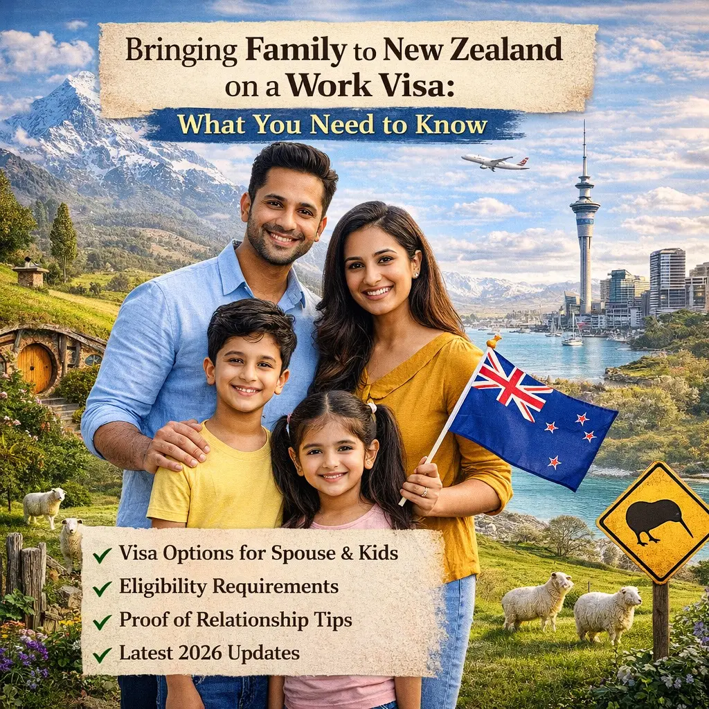 Bringing Family to New Zealand on a Work Visa: Essential Information (2026 Guide)