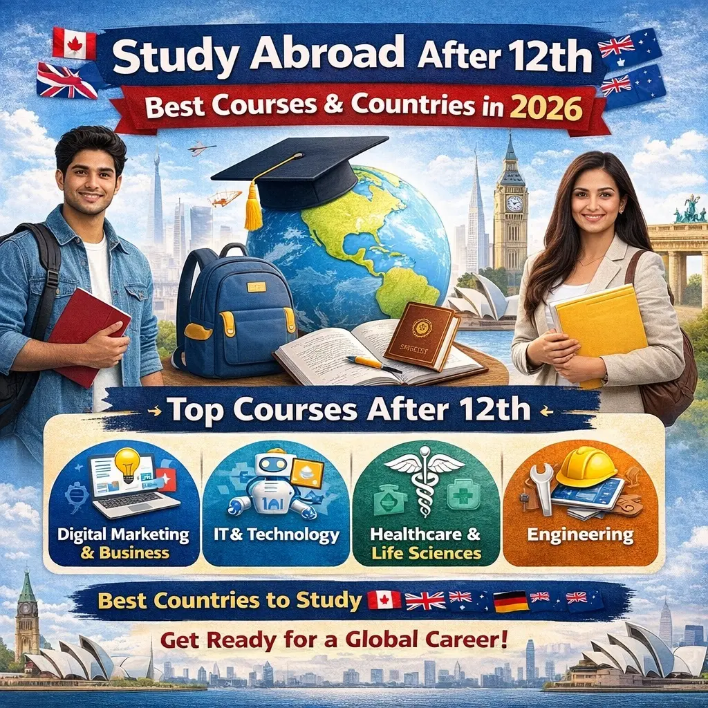 Study Abroad After 12th Grade: Top Courses & Nations for 2026