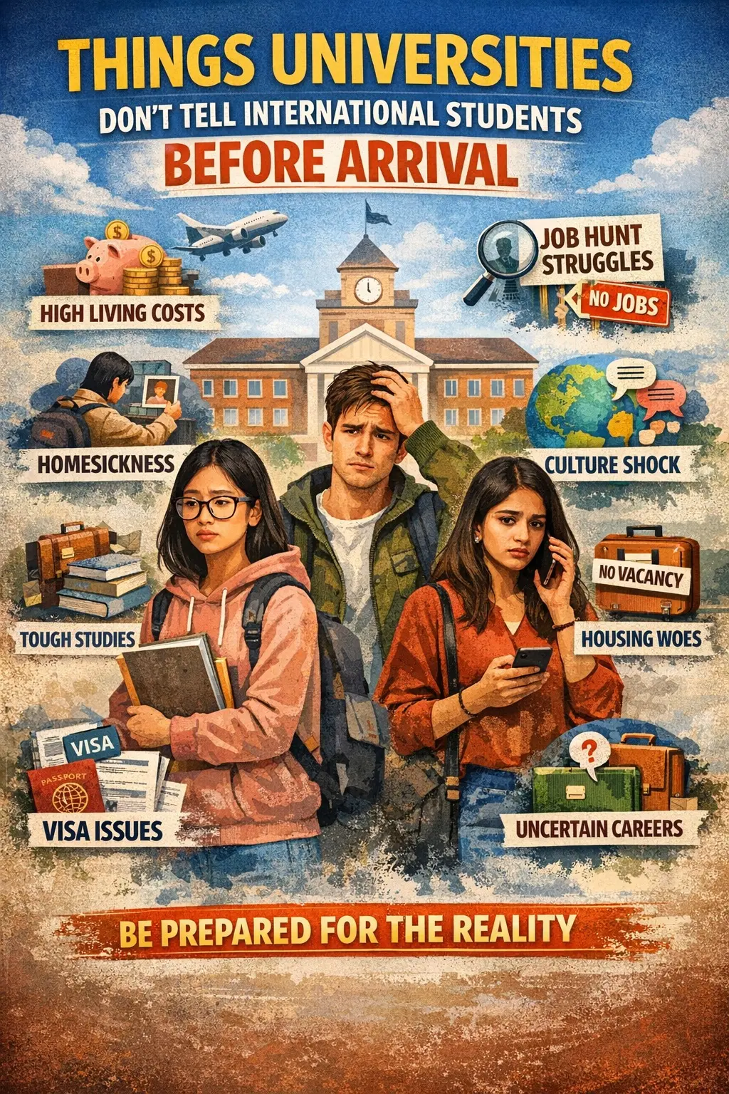 Things Universities Don’t Tell International Students Before Arrival