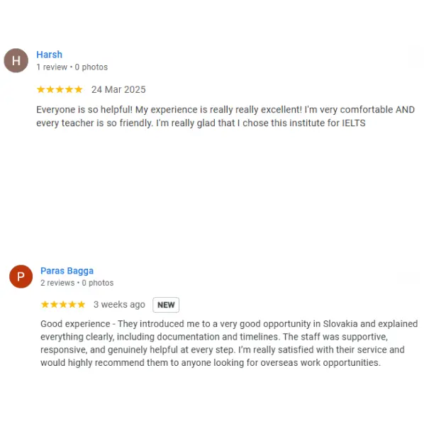 Google Review Testimonial
