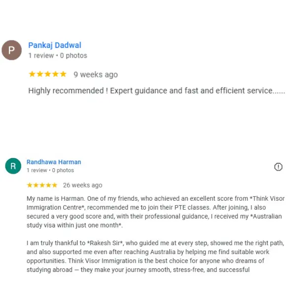 Google Review Testimonial