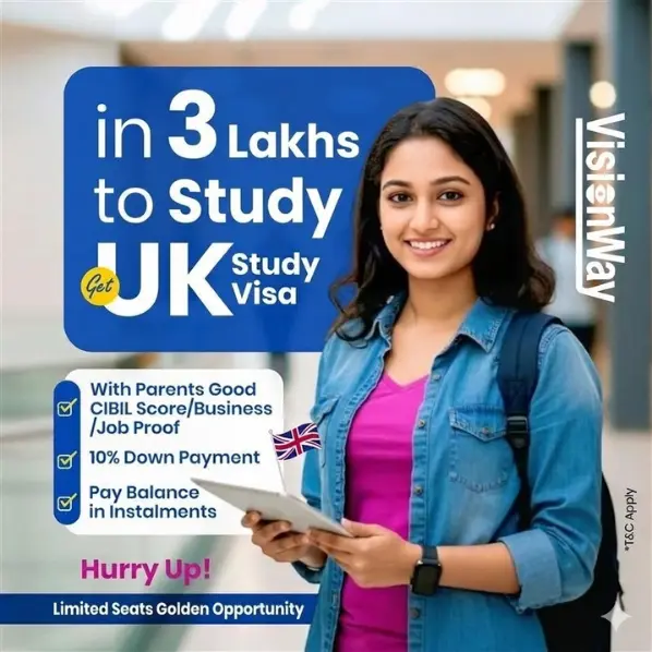 UK study visa consultants in India VisionWay
